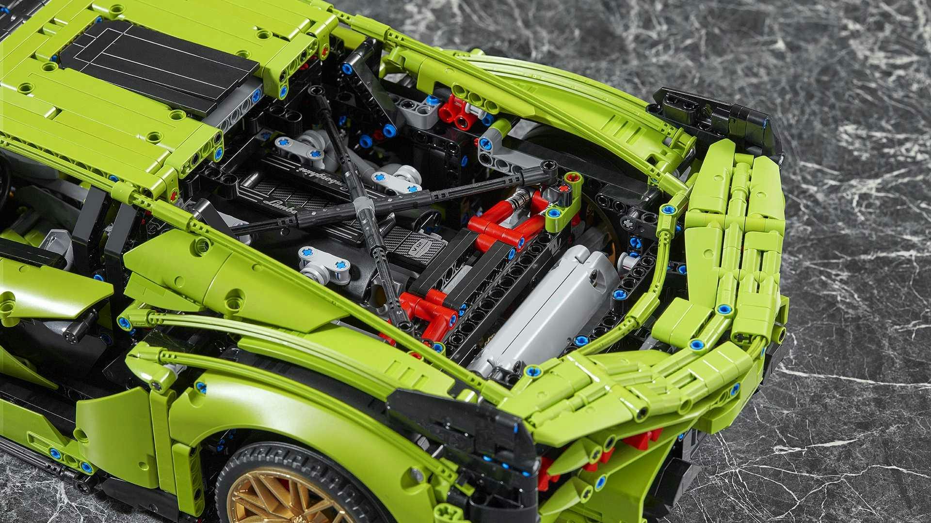 Lamborghini Sian Lego Technic (7)